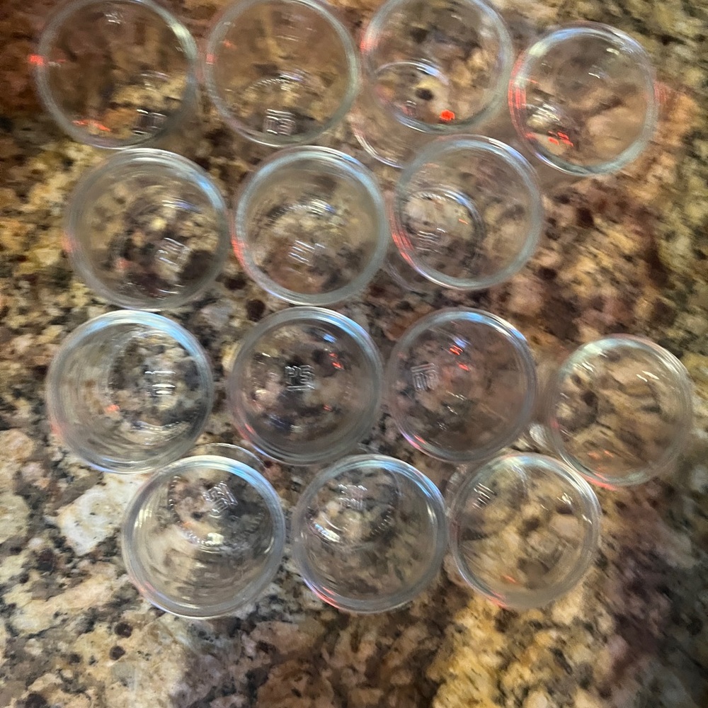Set of Clear Glass Votive Holders - Picture 3 of 6